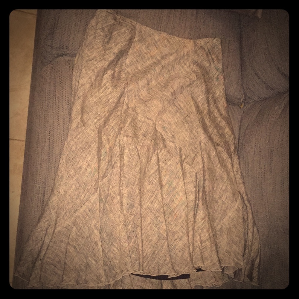 Tweed J Jill Flare Skirt